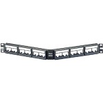 Panduit Mini-Com 24 Port Modular Patch Panel CPPLA24WBLY