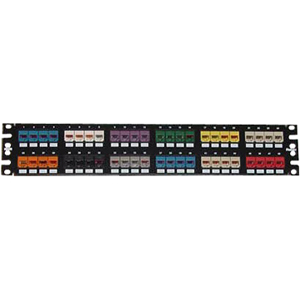 Panduit Mini-Com 48 Port Modular Patch Panel CPP48FMWBLY