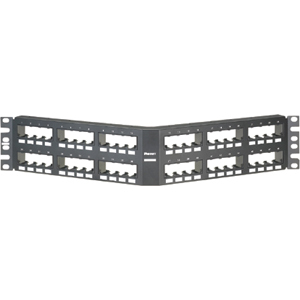 Panduit Mini-Com 48 Port Modular Patch Panel CPPA48FMWBLY