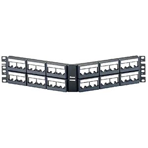 Panduit Mini-Com 48-Port Modular Patch Panel CPPLA48WBLY