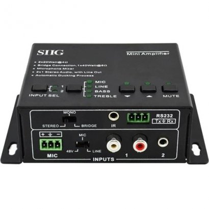SIIG Mini Digital Amplifier CE-AU0011-S1