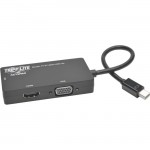 Mini DisplayPort 1.2 to VGA/DVI/HDMI All-in-One Converter Adapter, 4K x 2K HDMI P137-06N-HDV