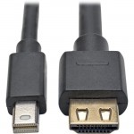 Tripp Lite Mini DisplayPort 1.2a to HDMI Active Adapter Cable (M/M), 3 ft P586-003-HD-V2A