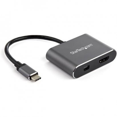 StarTech.com Mini DisplayPort/HDMI/USB-C Audio/Video Adapter CDP2HDMDP