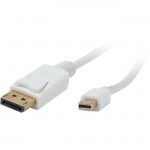 Mini DisplayPort Male to DisplayPort Male Cable 15ft MDP-DISP-15ST