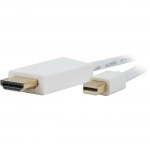 Mini DisplayPort Male to HDMI Male Cable 15ft MDP-HD-15ST