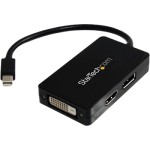 StarTech Mini DisplayPort to DisplayPort DVI or HDMI Multifunction Adapter MDP2DPDVHD