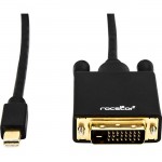 Rocstor Mini DisplayPort to DVI Video Cable 6ft (2m) Y10C164-B1