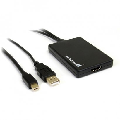 StarTech Mini DisplayPort to HDMI Adapter with USB Audio MDP2HDMIUSBA
