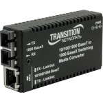 Transition Networks Mini Gigabit Ethernet Media Converter M/GE-PSW-SX-01(LC)NA
