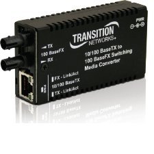 Transition Networks Mini Media Converter M/E-PSW-FX-02(SC)-EU
