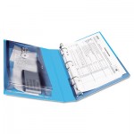 Avery Mini Size Protect and Store View Binder with Round Rings, 3 Rings, 1" Capacity, 8.5 x 5.5