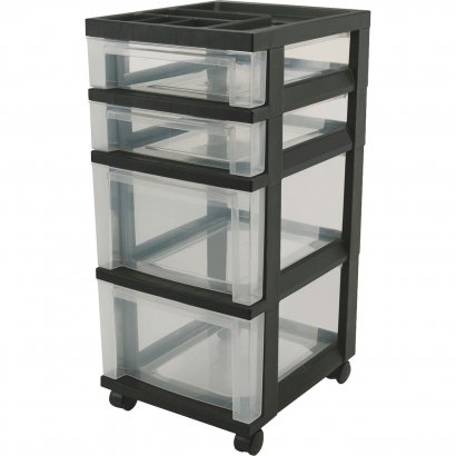 IRIS USA Mini Storage Cart 116827