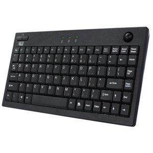 Adesso Mini Trackball Keyboard AKB-310UB