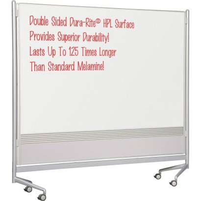 BALT Mobile Dry Erase Double-sided Partition 74764