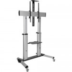 Tripp Lite Mobile Flat-Panel Floor Stand - 60" - 100" TVs and Monitors, Heavy-Duty DMCS60100XX