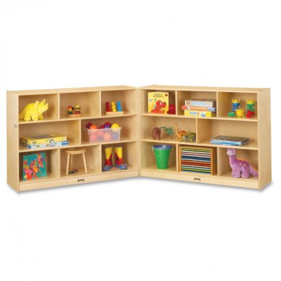 Jonti-Craft Mobile Fold-n-Lock Open Shelf Unit 0369JC