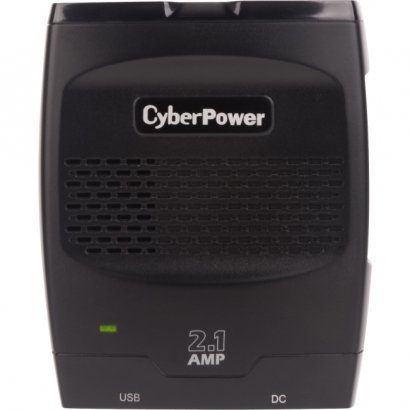 CyberPower Mobile Power Inverter 175W with 2.1A USB Charger - Slim Line Design CPS175SURC1