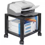 Kantek Mobile Printer Stand, Two-Shelf, 17w x 13.25d x 14.13h, Black KTKPS510
