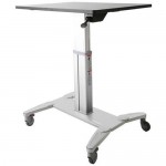 StarTech.com Mobile Sit-Stand Workstation STSCART