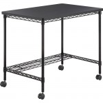 Safco Mobile Wire Desk 5203BL