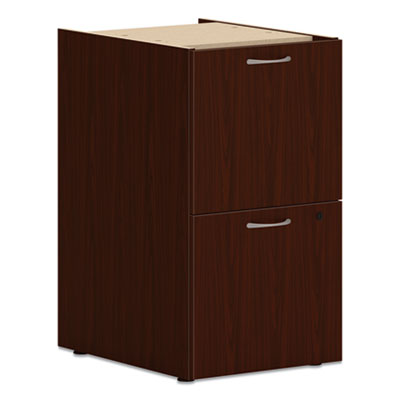 HON HONPLPSFFLT1 Mod File/File Support Pedestal, 15w x 20d x 28h, Traditional Mahogany HONPLPSFFLT1