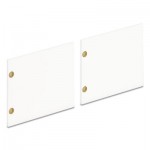 HON HONLDR72LMLP1 Mod Laminate Doors for 72"W Mod Desk Hutch, 17.87 x 14.83, Simply White, 2/Carton