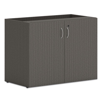 HON HONPLSC3620LS1 Mod Storage Cabinet, 36w x 20d x 29h, Slate Teak HONPLSC3620LS1