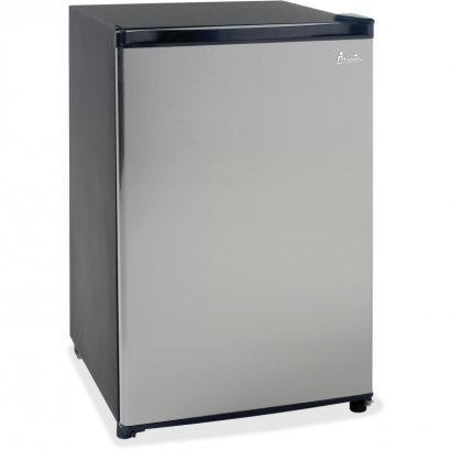 Model - 4.4 CF Counterhigh Refrigerator - Black w/Stainless Steel Door RM4436SS
