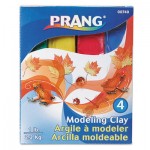 Prang Modeling Clay Assortment, 1/4 lb each Blue/Green/Red/Yellow, 1 lb DIX00740