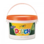 Crayola BIN570015036 Modeling Dough Bucket, 3 lbs, Orange CYO570015036
