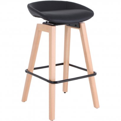 Lorell Modern Low-Back Stool 68563