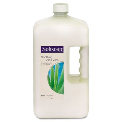 Softsoap 1900 Moisturizing Hand Soap w/Aloe, Liquid, 1gal Refill Bottle, 4/Carton CPC01900CT