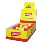 Carmex Moisturizing Lip Balm, Original Flavor, 0.35oz, 12/Box LIL11313