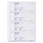 Rediform Money Receipt Book, 7 x 2 3/4, Carbonless Duplicate, 200 Sets/Book RED8L806