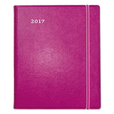 Monthly Planner, 10 3/4 x 8 1/2, Fuchsia, 2016-2017 REDC1811003