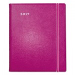 Monthly Planner, 10 3/4 x 8 1/2, Fuchsia, 2016-2017 REDC1811003