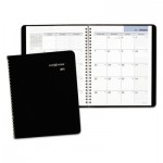 DayMinder Monthly Planner, 6 7/8 x 8 3/4, Black, 2016 AAGG40000