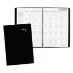 DayMinder Monthly Planner, 7 7/8 x 11 7/8, Black, 2015-2017 AAGG47000