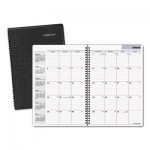 DayMinder Monthly Planner, 7 7/8 x 11 7/8, Black, 2015-2017 AAGSK200