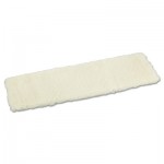 UNS 4518 Mop Head, Applicator Refill Pad, Lambswool, 18-Inch, White BWK4518