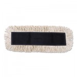 UNS 1648 Mop Head, Dust, Cotton/Synthetic Fibers, 48 x 5, White BWK1648