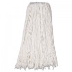 UNS 232R Mop Head, Premium Standard Head, Rayon Fiber, 32oz, White, 12/Carton BWK232R