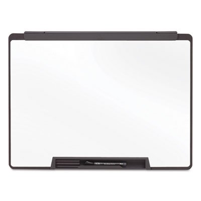 Quartet Motion Portable Dry Erase Board, 36 x 24, White, Black Frame QRTMMP75