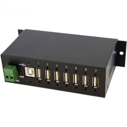 StarTech.com Mountable Rugged Industrial 7 Port USB Hub ST7200USBM