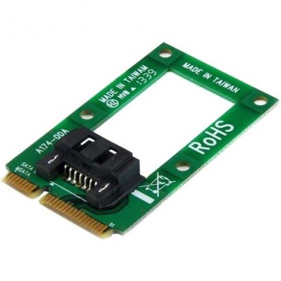 StarTech.com mSATA to SATA HDD / SSD Adapter - Mini SATA to SATA Converter Card MSAT2SAT3