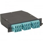 Black Box MTP OM3 Fiber Optic LGX Cassette - (1) MTP 24 to (24) LC Type A FOCA20M3-1MP24-24LC