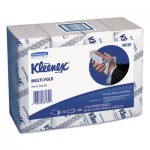 Kleenex Multi-Fold Paper Towels, 9 1/5 x 9 2/5, White, 150/Pack, 16/Carton KCC88130
