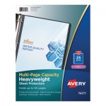 Avery Multi-Page Top-Load Sheet Protectors, Heavy Gauge, Letter, Clear, 25/Pack AVE74171