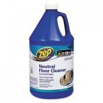 Zep Commercial Multi-Surface Floor Cleaner, Pleasant Scent, 1 gal Bottle ZPEZUNEUT128EA